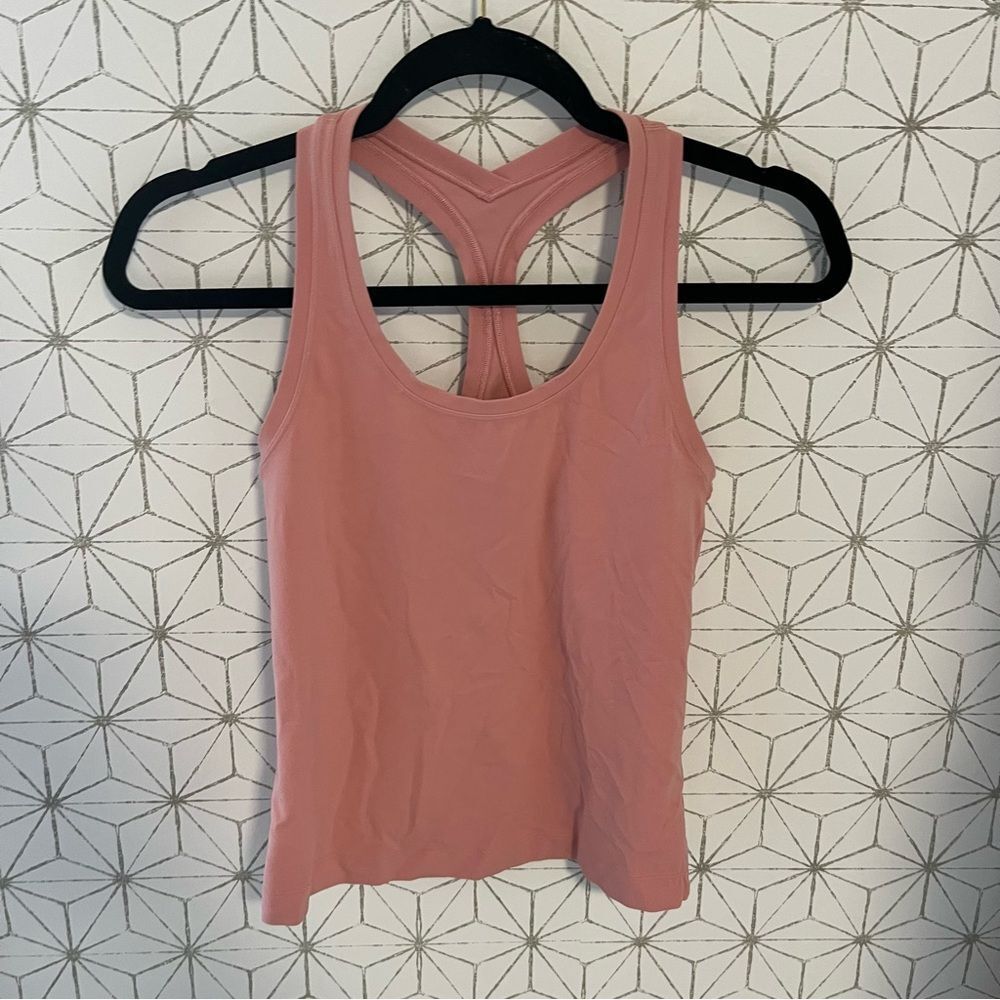 Lululemon Cool Racerback Tank Nulu Peach